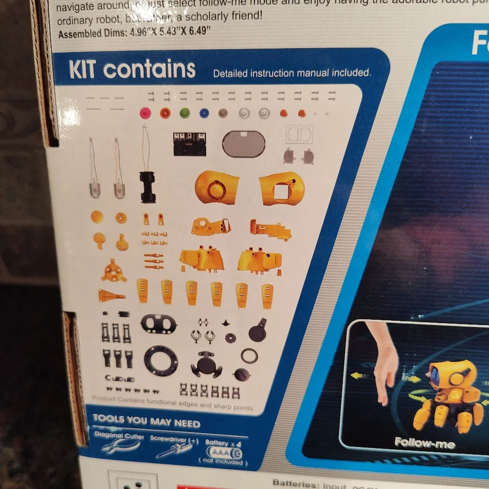RobotiKits KIKO.893 Interactive Yellow Robot